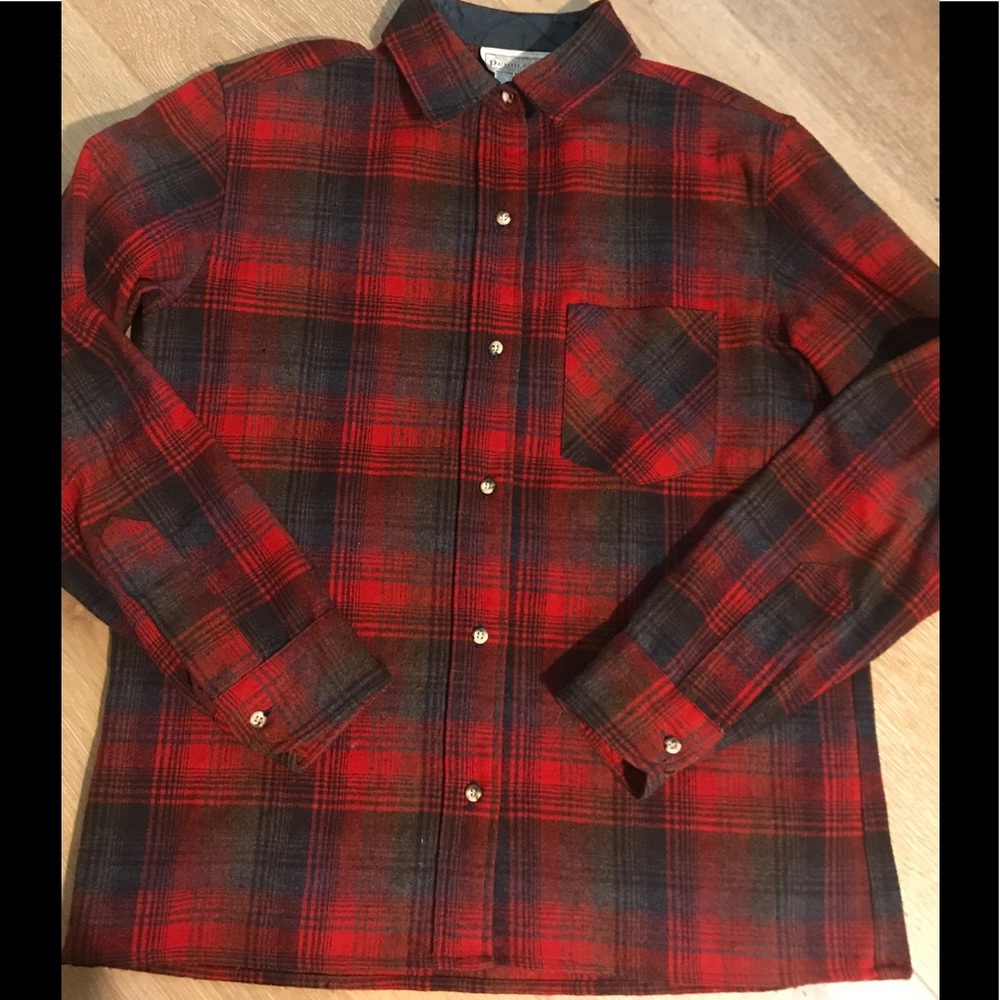 Vintage Pendleton 100% Virgin wool button down